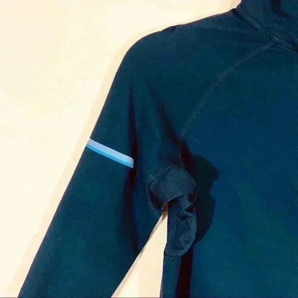 Zelus Zion Black Quarter Zip Pullover Running Athletic Sweatshirt Size XS - Picture 6 of 15